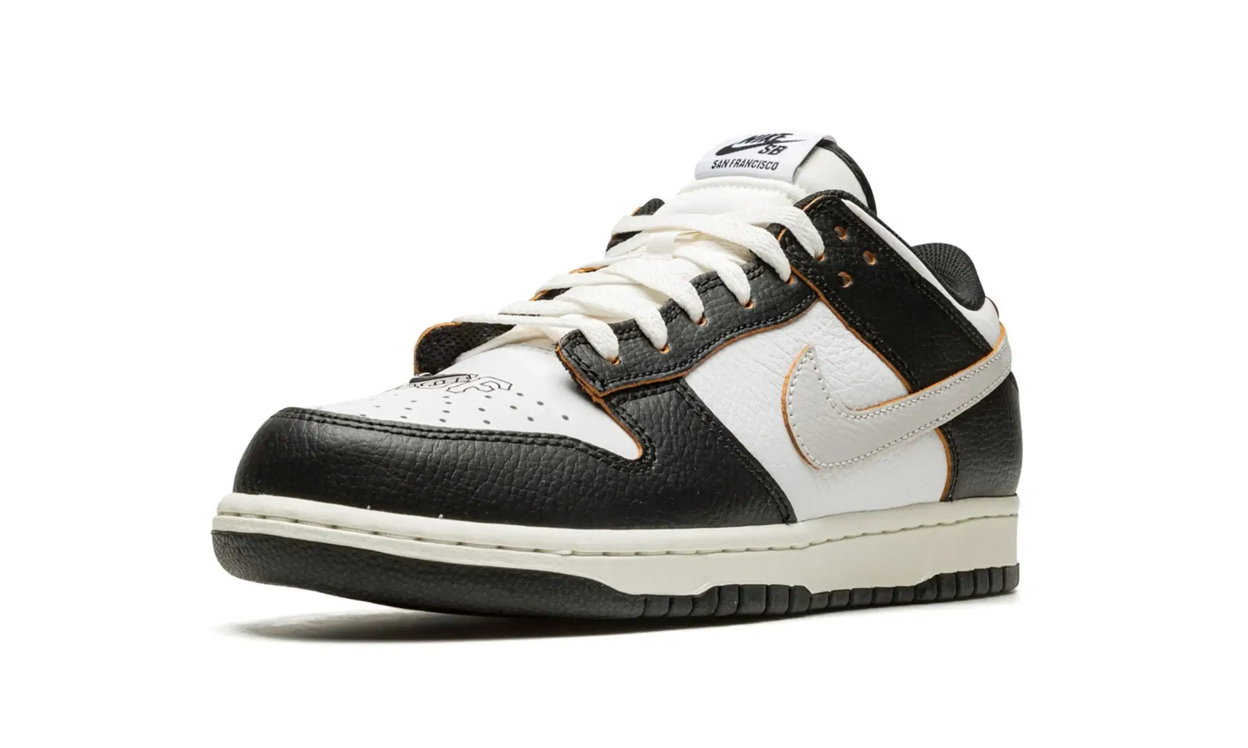 Tênis Nike Dunk Low SB x HUF "San Francisco" Preto / Branco - FD8775-001