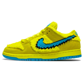 Tênis Nike Dunk Low SB x Grateful Dead "Yellow Bear" Amarelo - CJ5378-700