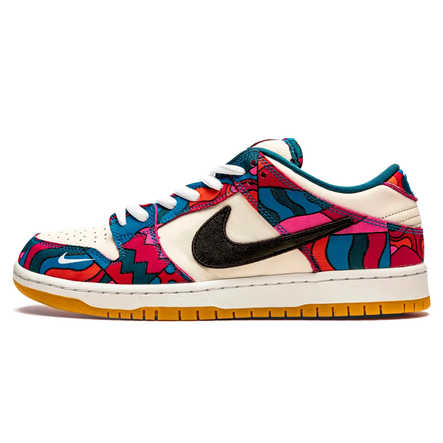 Tênis Nike Dunk Low SB x Parra "Abstract Art" Colorido - DH7695-600