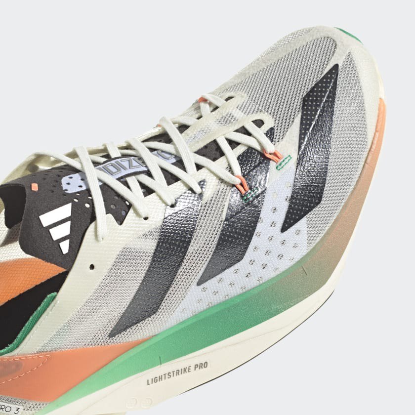 Tênis Adidas Adizero Adios Pro 3 'White Tint Coral' - HQ3688