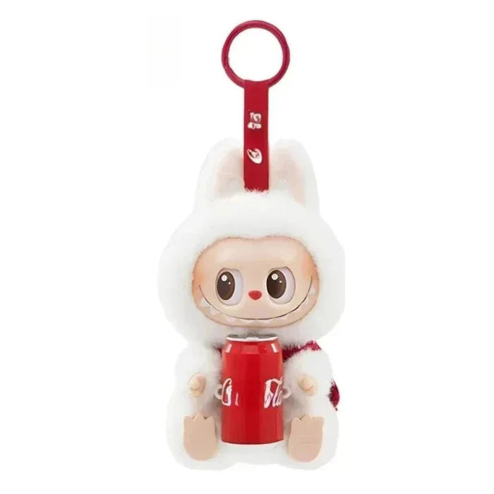 Boneco Pop Mart Labubu The Monsters x Coca Series "Vinyl Face Plush" Blind Box *SORTIDO* unidade