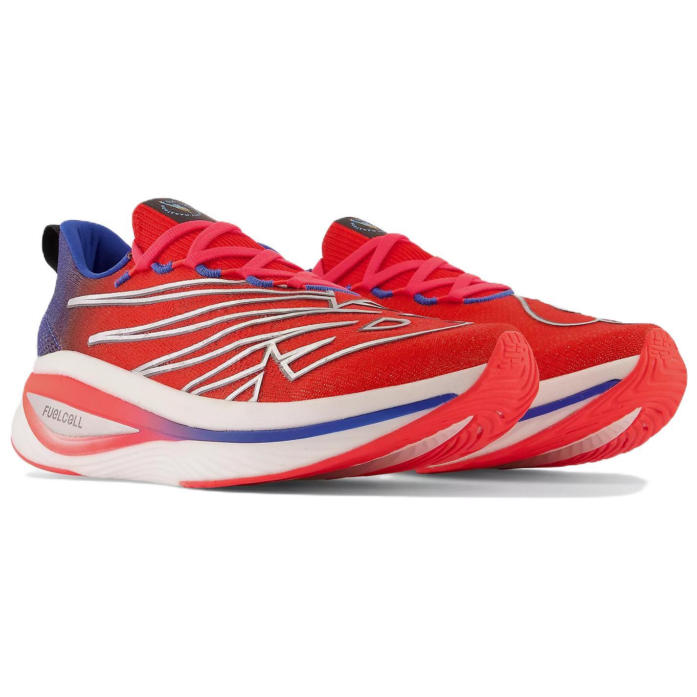 Tênis New Balance Fuelcell Supercomp Elite v3 TCS NYC Marathon 2022' Vermelho - MRCELNY3