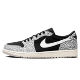 Tênis Air Jordan 1 Low "Black Cement" Preto / Cinza - CZ0790-001