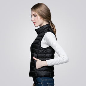 Colete Puffer Feminino Flor Néctar