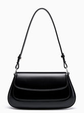 Bolsa Feminina Baguete Tiracolo em Couro PU com Alça Ajustável - Eléa