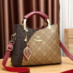 Bolsa de Couro Genuíno Léa