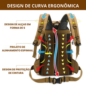 Mochila Masculina de Acampamento - Pro Camping