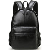 Mochila de Couro Compacta