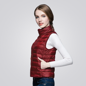 Colete Puffer Feminino Flor Néctar