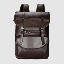Mochila de Couro Grande Capacidade Divello