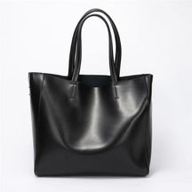 Bolsa Tote de Couro Brilhante Ophélie