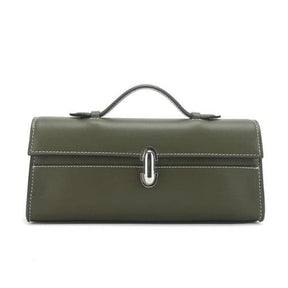Bolsa de Couro Retangular Clarisse