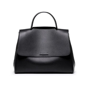 Bolsa de Ombro de Couro Oblíqua Estelle