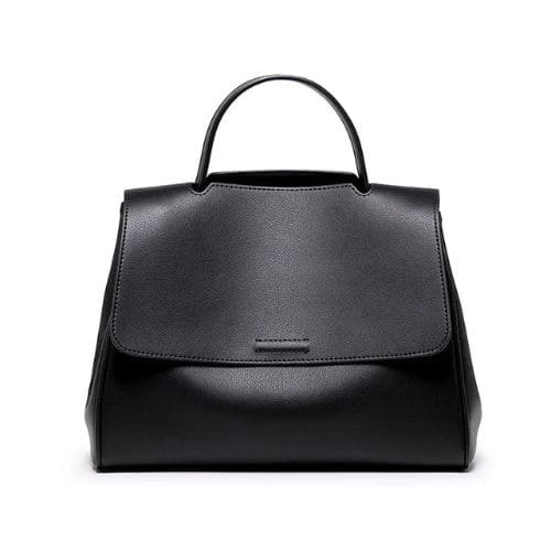 Bolsa de Ombro de Couro Oblíqua Estelle