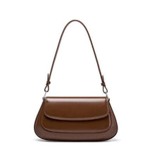 Bolsa de Ombro em Couro Pequena Cécile
