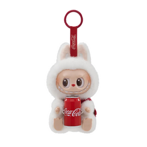Boneco Pop Mart Labubu The Monsters x Coca Series "Vinyl Face Plush" Blind Box *SORTIDO* unidade
