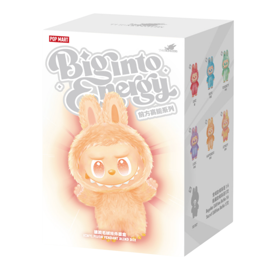 Boneco Pop Mart Labubu The Monsters "Big into Energy Series Vinyl Plush" Blind Box *SORTIDO* unidade