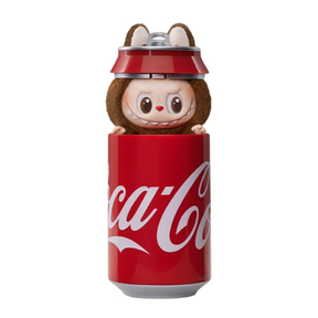 Boneco Pop Mart Labubu The Monsters x Coca Series "Vinyl Face Plush" Blind Box *SORTIDO* unidade