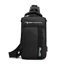 Mochila Transversal Masculina Impermeável