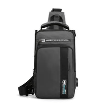 Mochila Transversal Masculina Impermeável