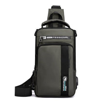 Mochila Transversal Masculina Impermeável
