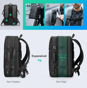 Mochila Executiva Masculina - Bravus