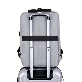 Mochila Executiva Impermeável e Porta USB - OfficeBag