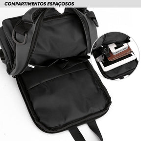 Mochila Transversal Masculina Impermeável