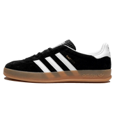 Tênis Adidas Gazelle Indoor Feminino "Black White Gum" Preto / Branco - H06259