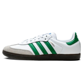 Tênis Adidas Samba OG Feminino "Green" Branco / Verde - IG1024