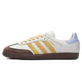 Tênis Adidas Samba OG Feminino "Oat Violet Tone" Amarelo / Marrom - IE0875