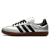 Tênis Adidas Samba OG Feminino "Silver Metallic Black Gum" Prata - JI4218
