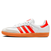 Tênis Adidas Samba OG Feminino "White Solar Red" Branco / Vermelho - IF6513