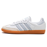 Tênis Adidas Samba OG Feminino "White Halo Blue" Branco / Azul - IE0877