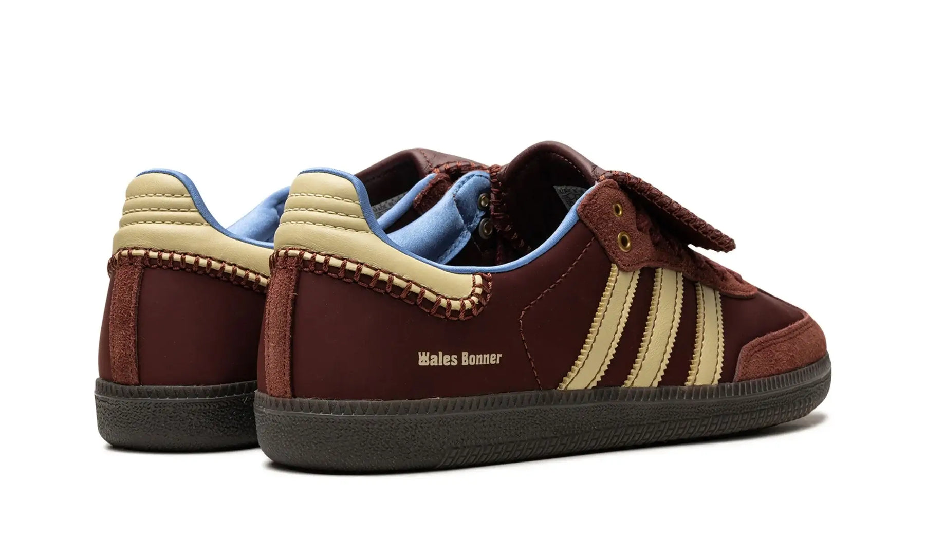 Tênis Adidas Samba x Wales Bonner Nylon "Fox Brown" Bordô - IE0579