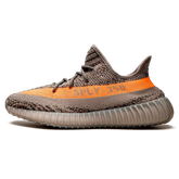 Tênis Adidas Yeezy Boost 350 v2 'Beluga Reflective' Cinza / Laranja - GW1229