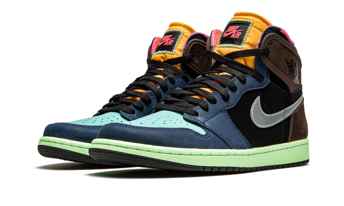 Tênis Air Jordan 1 High "Bio Hack" Colorido - 555088-201