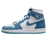 Tênis Air Jordan 1 High Feminino "Denim" Azul - DM9036-104