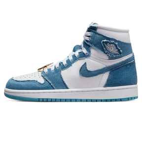 Tênis Air Jordan 1 High Feminino "Denim" Azul - DM9036-104