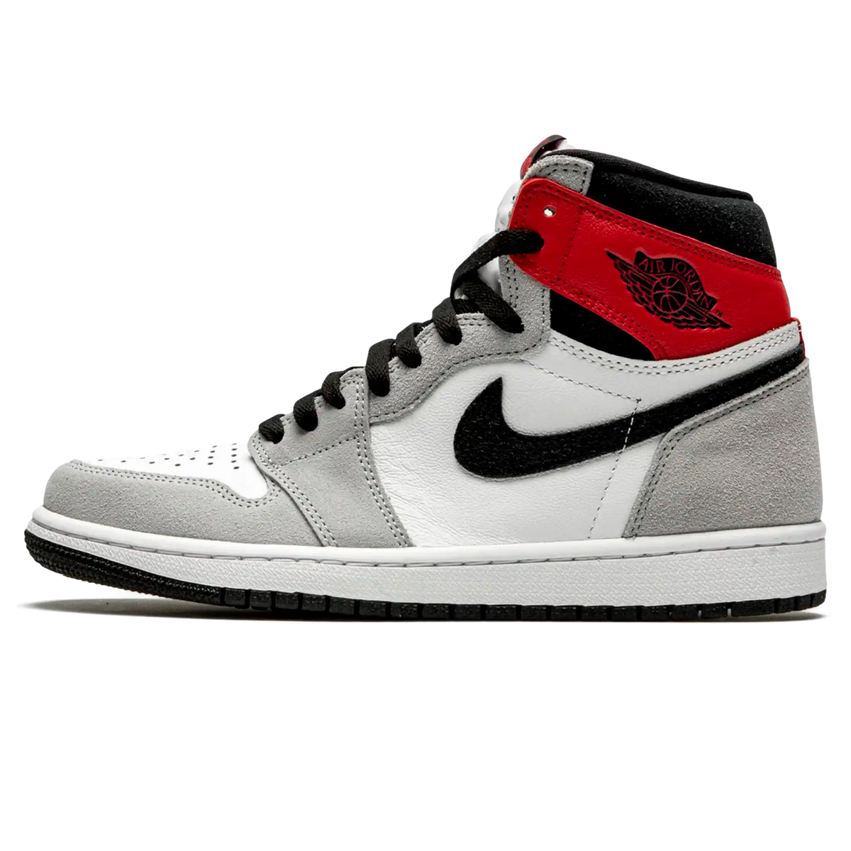 Tênis Air Jordan 1 High "Smoke Grey" Cinza - 555088-126