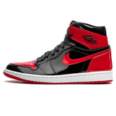 Tênis Air Jordan 1 High "Patent Bred" Vermelho / Preto - 555088-063