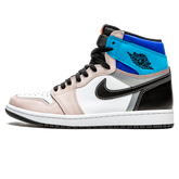 Tênis Air Jordan 1 High "Prototype" Cinza / Azul - DC6515-100