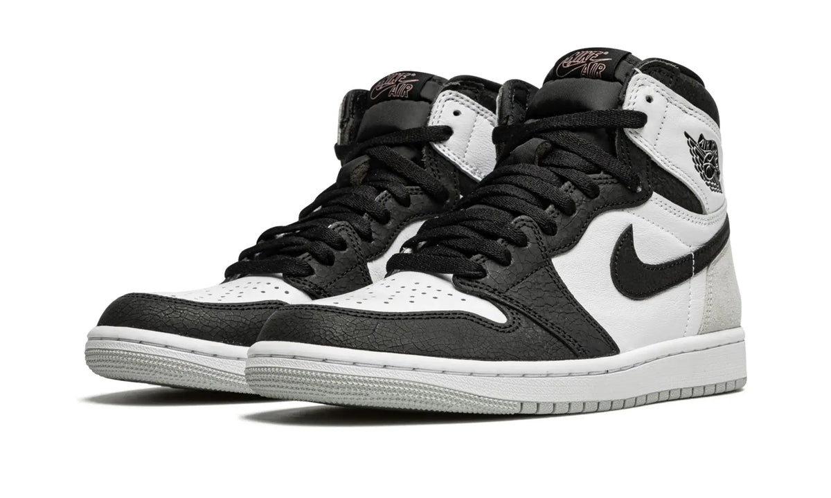 Tênis Air Jordan 1 High "Stage Haze" Cinza / Preto - 555088-108