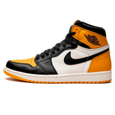 Tênis Air Jordan 1 High "Taxi Yellow" Amarelo / Preto - 555088-711