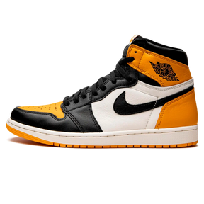 Tênis Air Jordan 1 High "Taxi Yellow" Amarelo / Preto - 555088-711
