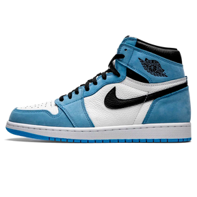 Tênis Air Jordan 1 High "University Blue" Azul / Branco - 555088-134