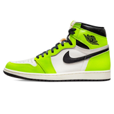 Tênis Air Jordan 1 High "Visionaire Volt" Verde - 555088-702