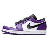 Tênis Air jordan 1 Low Masculino "Court Purple" Roxo - 553558-500