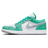 Tênis Air jordan 1 Low Masculino "Emerald Grey" Verde - DN3705-301
