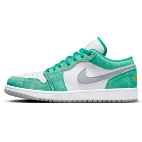 Tênis Air jordan 1 Low Masculino "Emerald Grey" Verde - DN3705-301